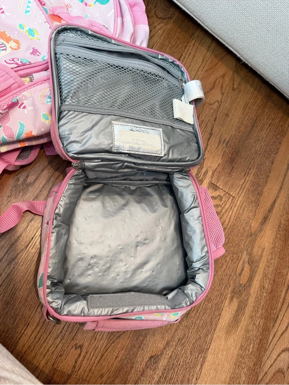 Pottery Barn Kids Mermaids Backpack & Lunch bag